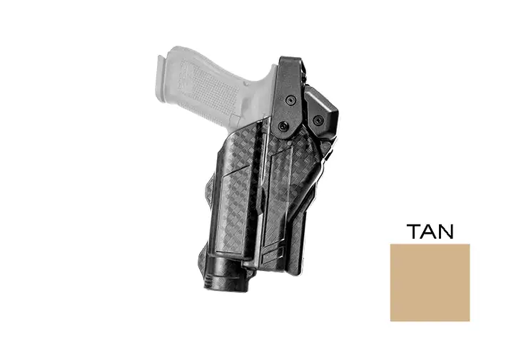 Alien Gear Holsters Rapid Force Paddle Holster Level III w/ Non-locking Backstrap